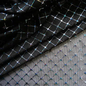 Diamante Mesh - Black
