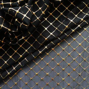 Diamante Mesh - Gold
