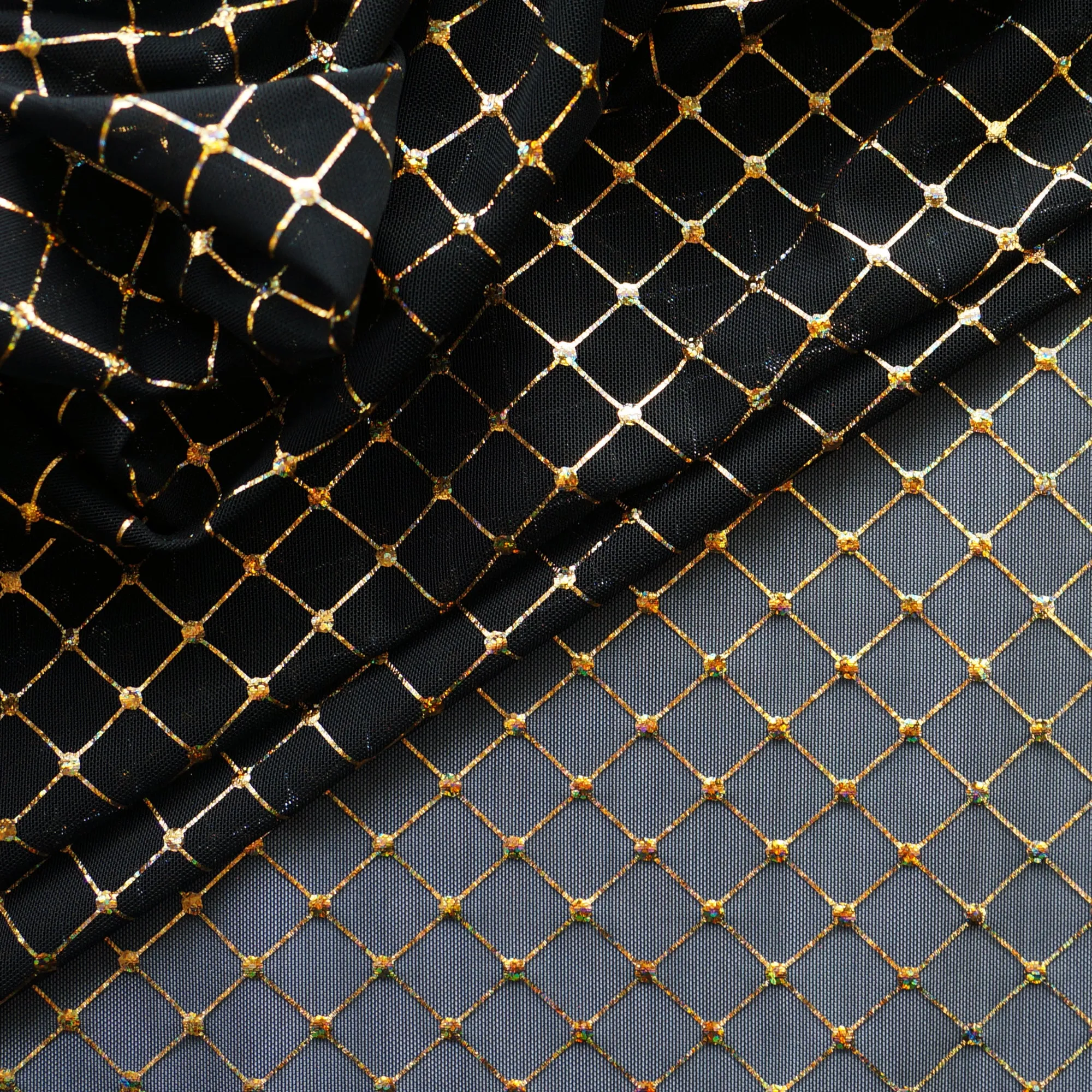 Diamante Mesh - Gold