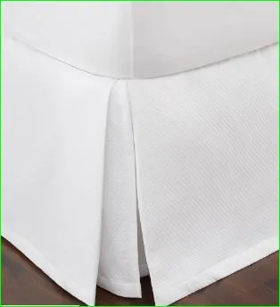 Diamond Pique Bed Skirts