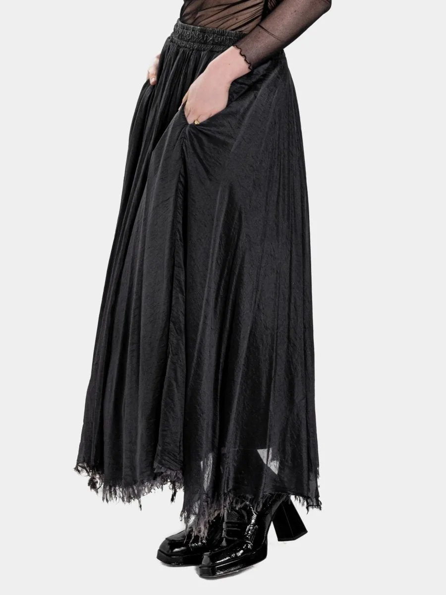 Double Layer Textured Skirt