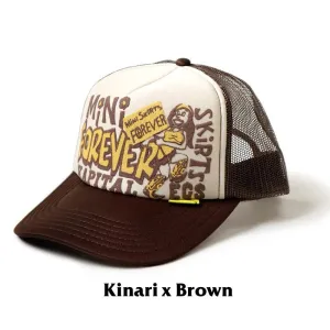 DS! Kapital Legs Mini Skirts Forever Trucker Mesh Cap Kinari/brown