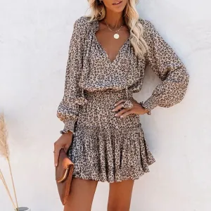 Edith® | Leopard Print Dress
