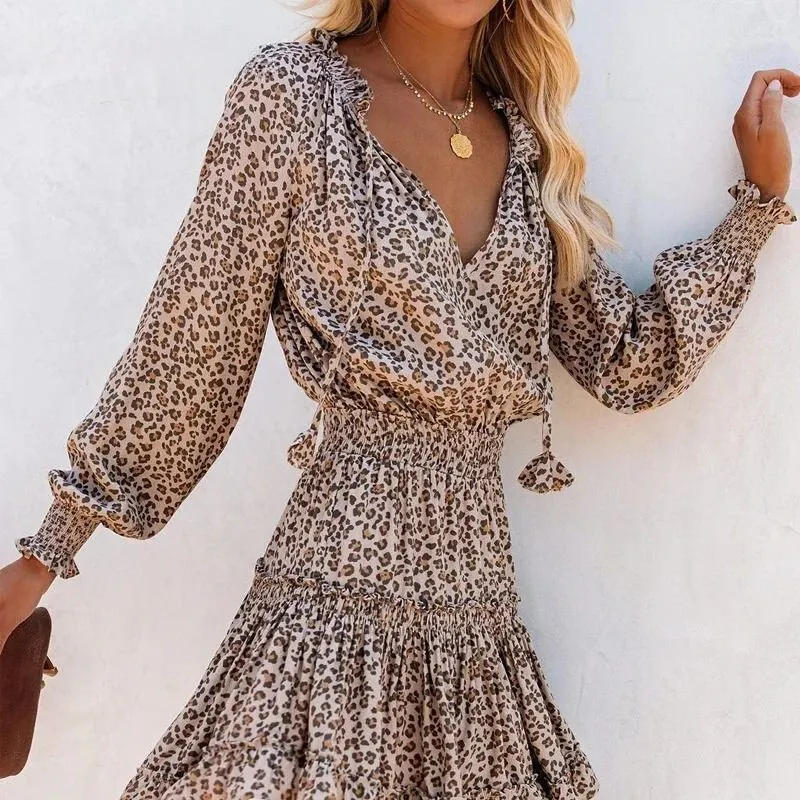 Edith® | Leopard Print Dress