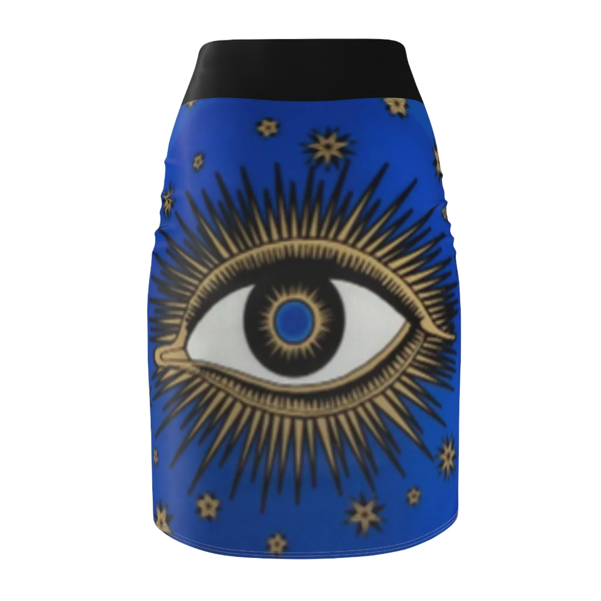Evil Eye Women's Pencil Skirt