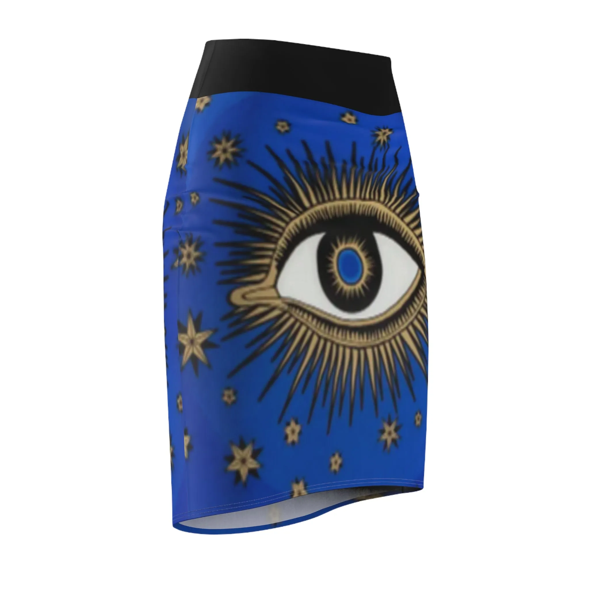 Evil Eye Women's Pencil Skirt