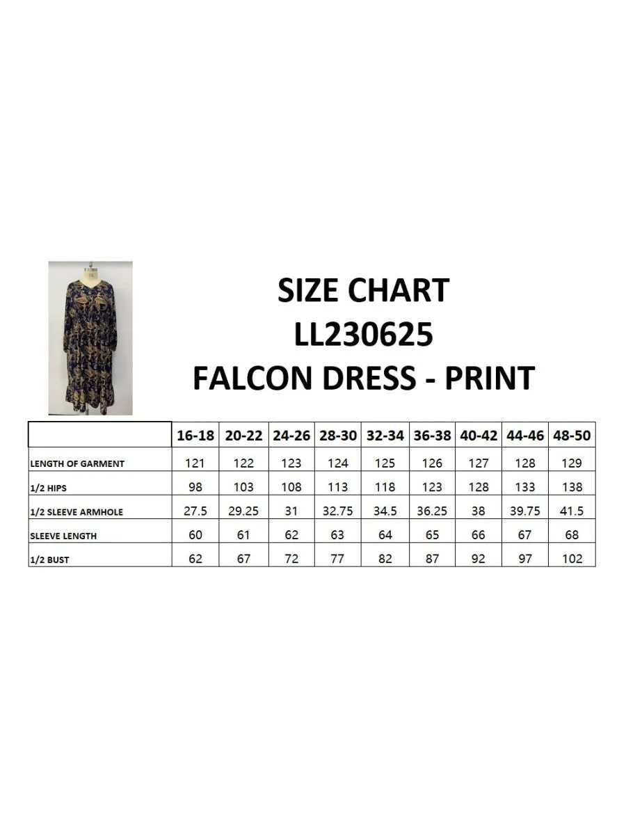 Falcon Dress - Print*