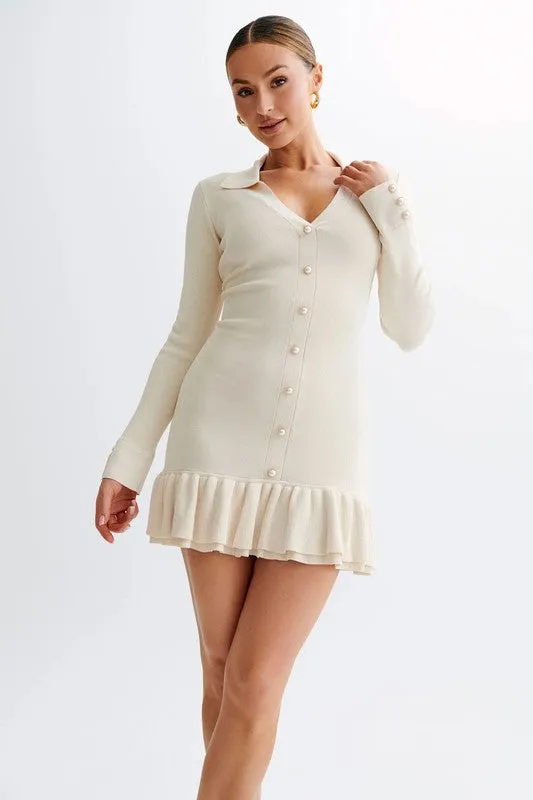FASHIONABLE SWEATER DRESS
