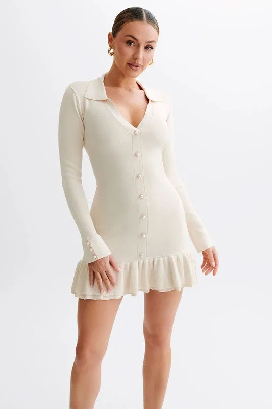 FASHIONABLE SWEATER DRESS