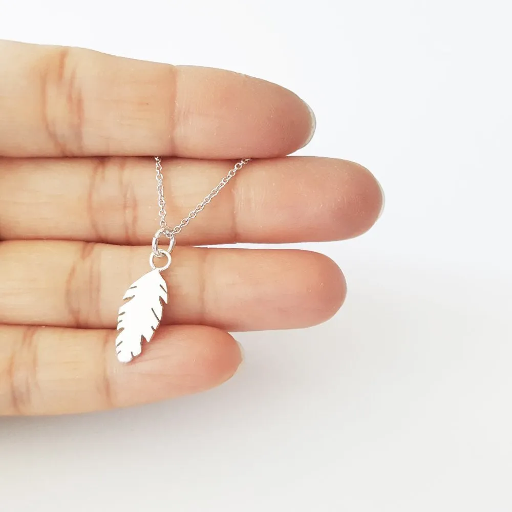 Feather Necklace-FT03
