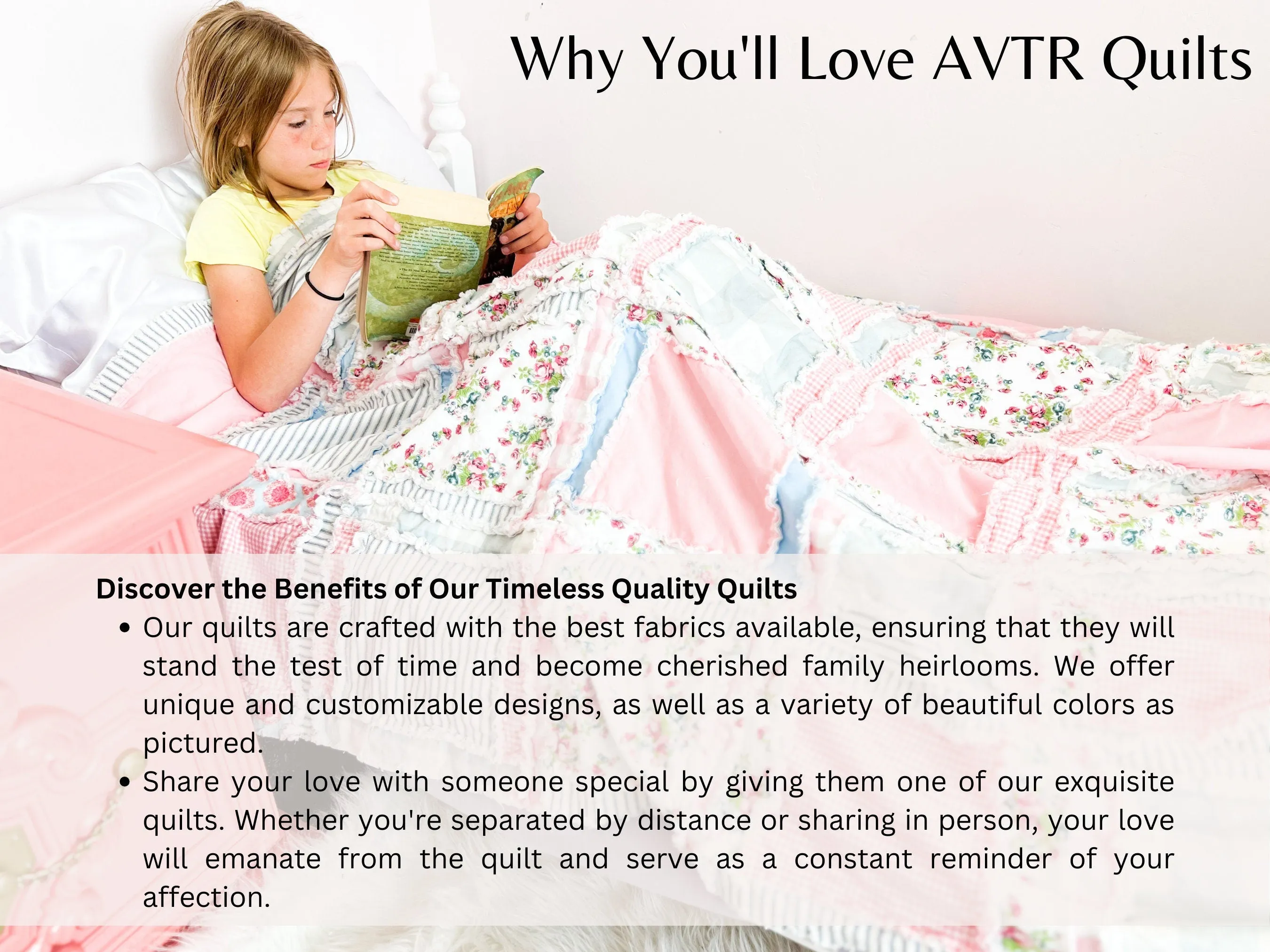 Flower Comforter Twin Bedspread and Toddler Bedding Girl, Big Handmade Rag Quilts, Quilted Bedspreads For Girls