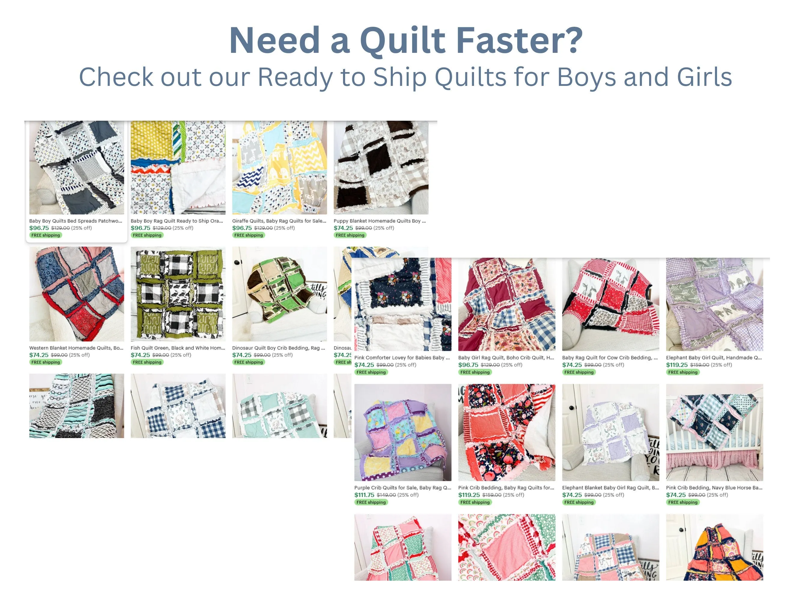 Flower Comforter Twin Bedspread and Toddler Bedding Girl, Big Handmade Rag Quilts, Quilted Bedspreads For Girls