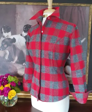 FOREVER FLANNEL IN CARDINAL