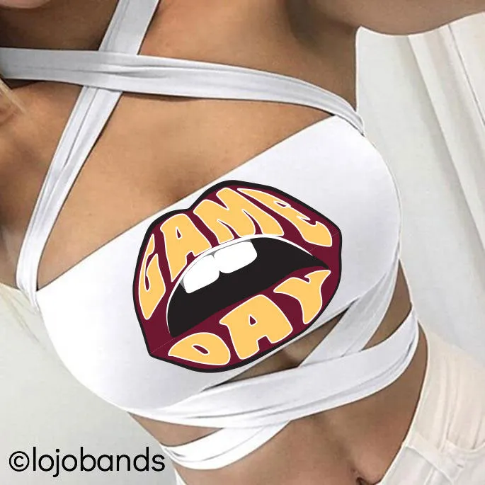 Game Day White Multiway Bandeau