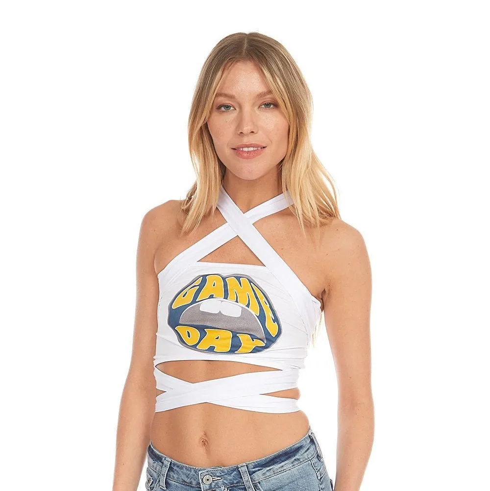 Game Day White Multiway Bandeau
