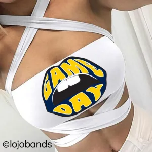 Game Day White Multiway Bandeau