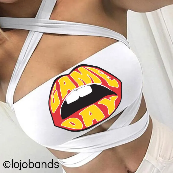 Game Day White Multiway Bandeau