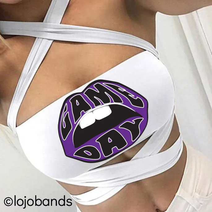 Game Day White Multiway Bandeau