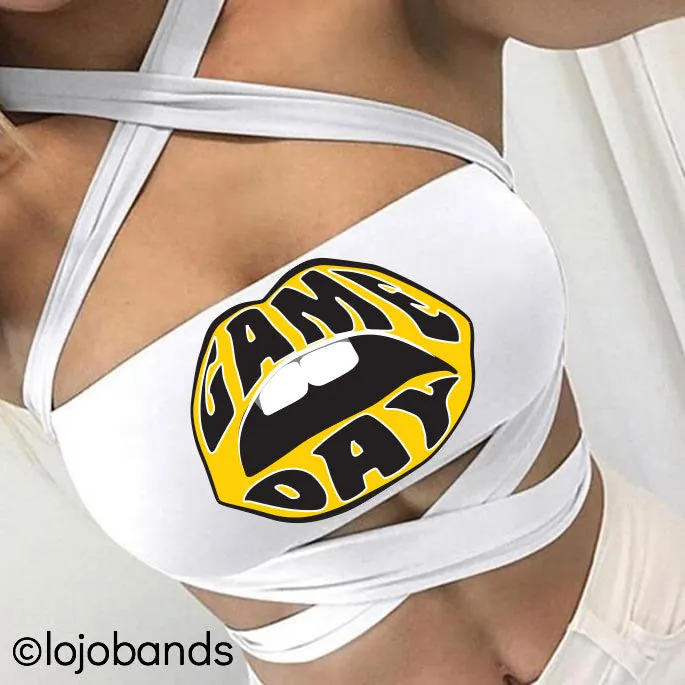 Game Day White Multiway Bandeau