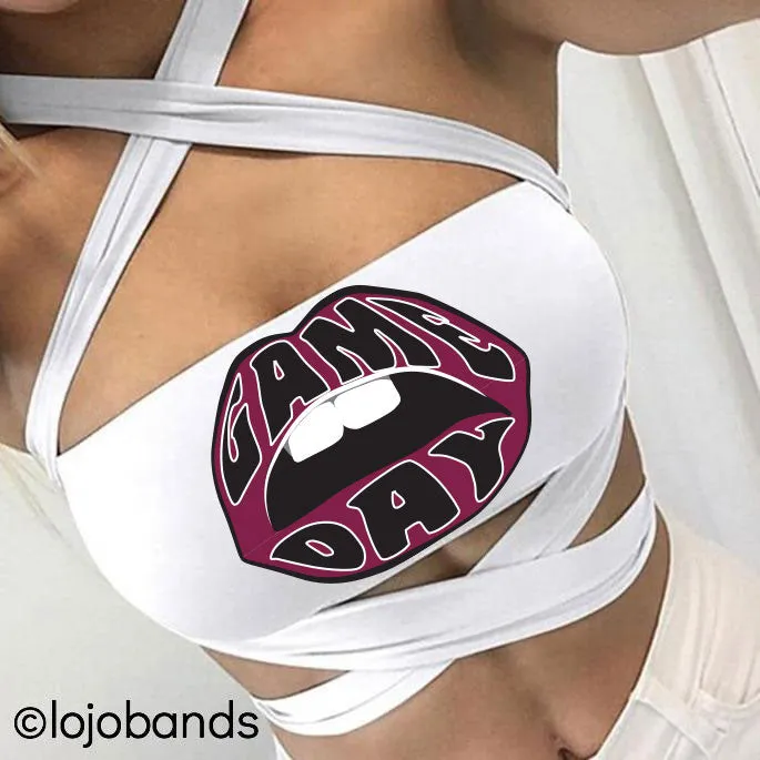 Game Day White Multiway Bandeau