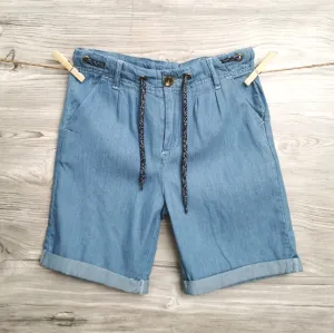 GIRL SIZE 10 YEARS - DEX Kids, Super Soft Chambray Cotton Shorts NWT B52