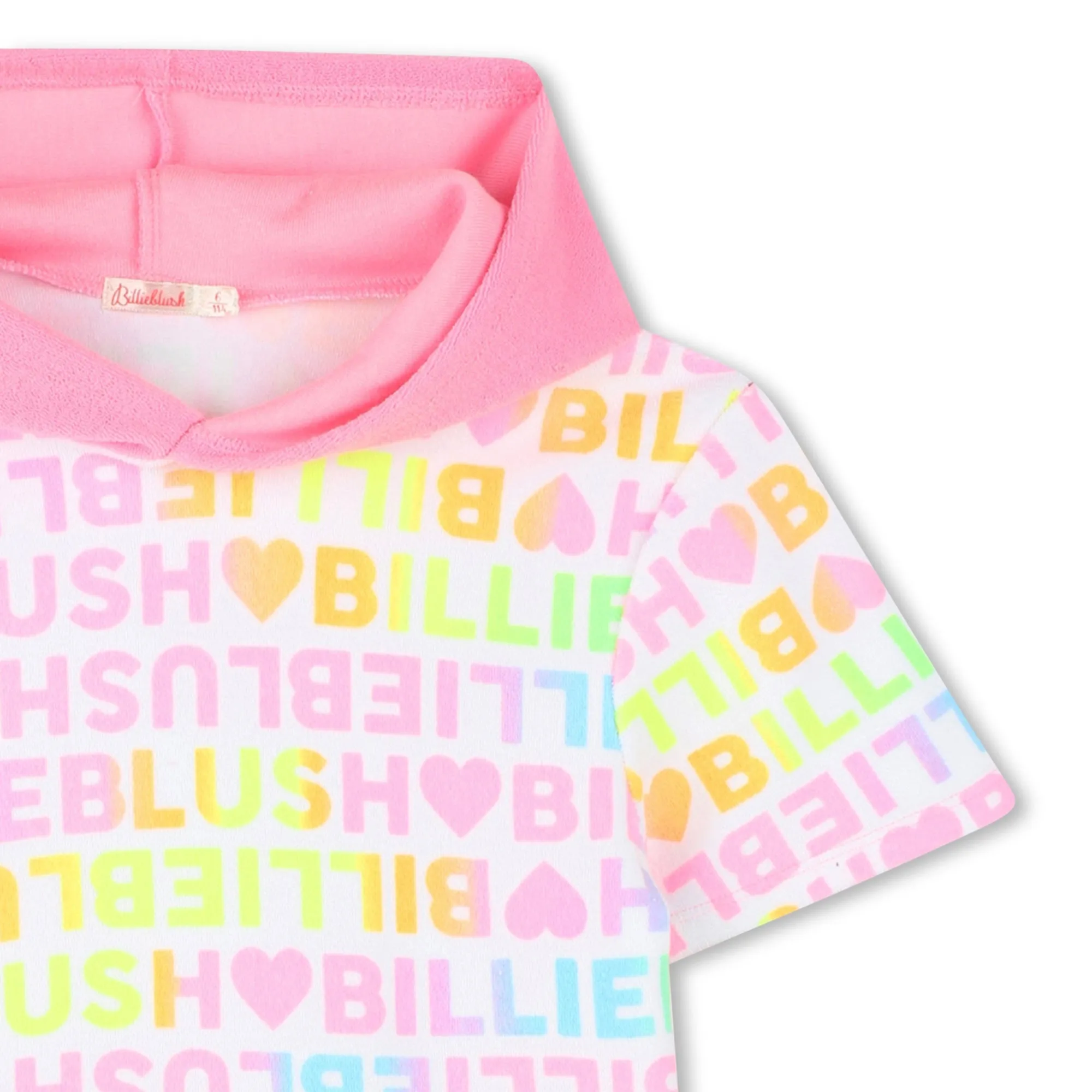 Girls White Logo Dress