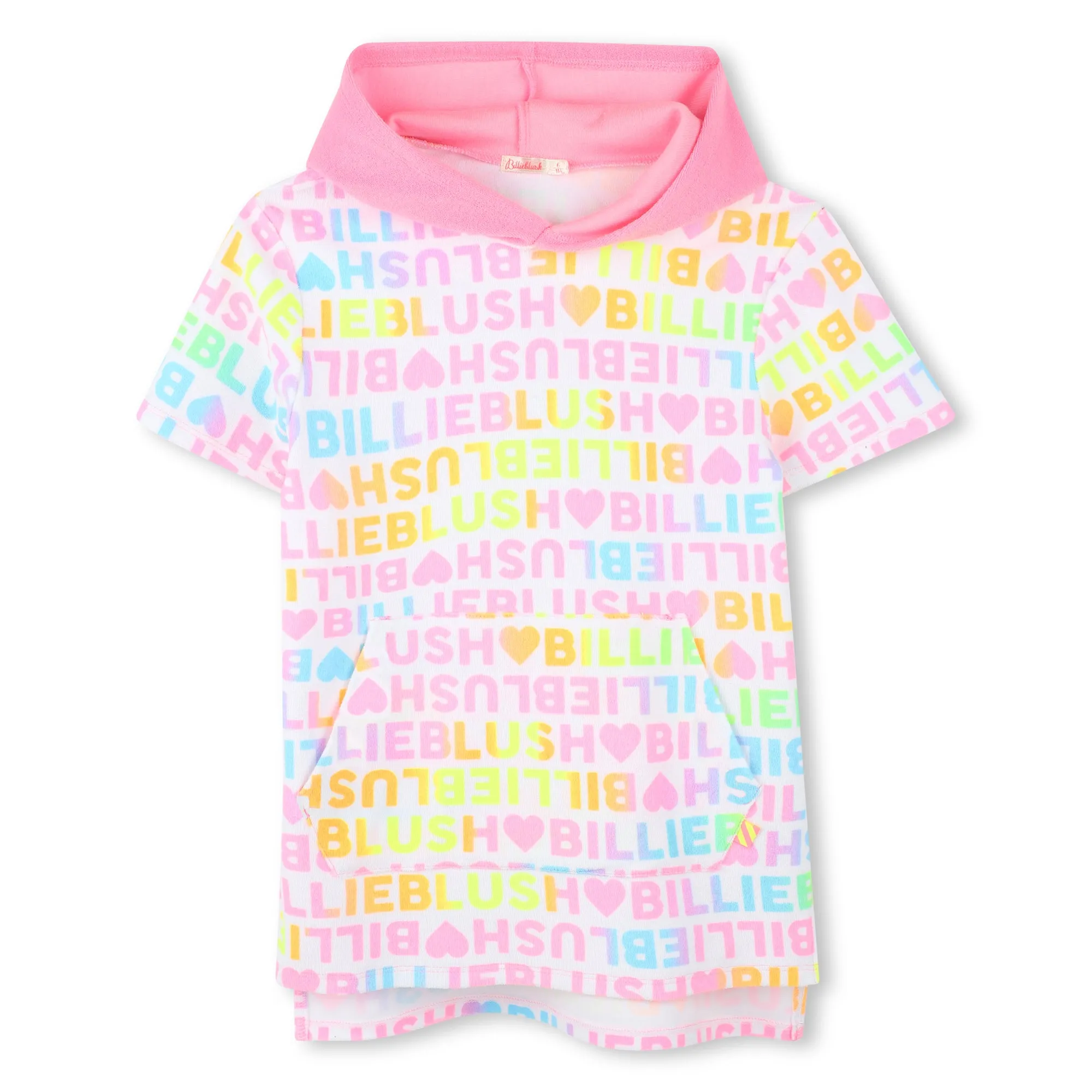 Girls White Logo Dress