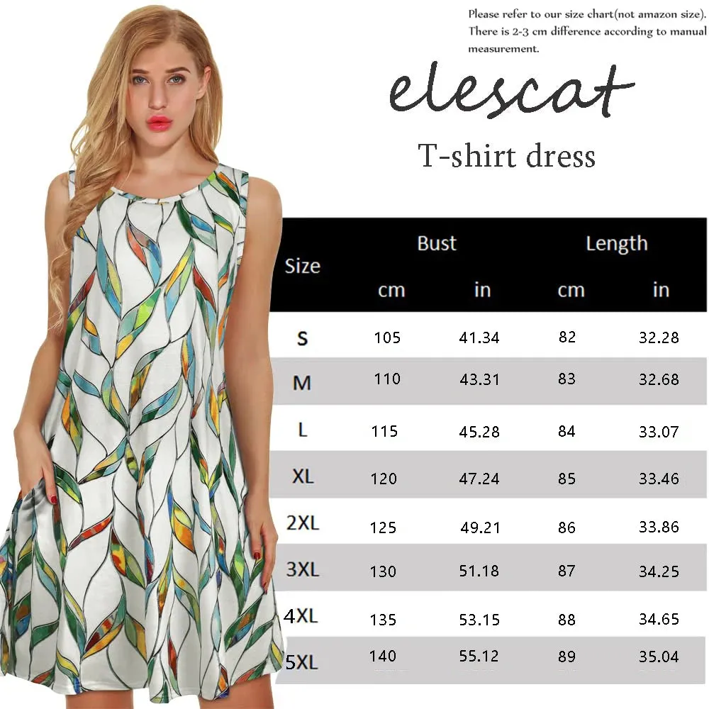 Golden Breeze Sleeveless Pocket Dress