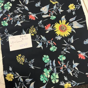 H220 | Cotton Lawn - Floral (1mtr end of bolt)