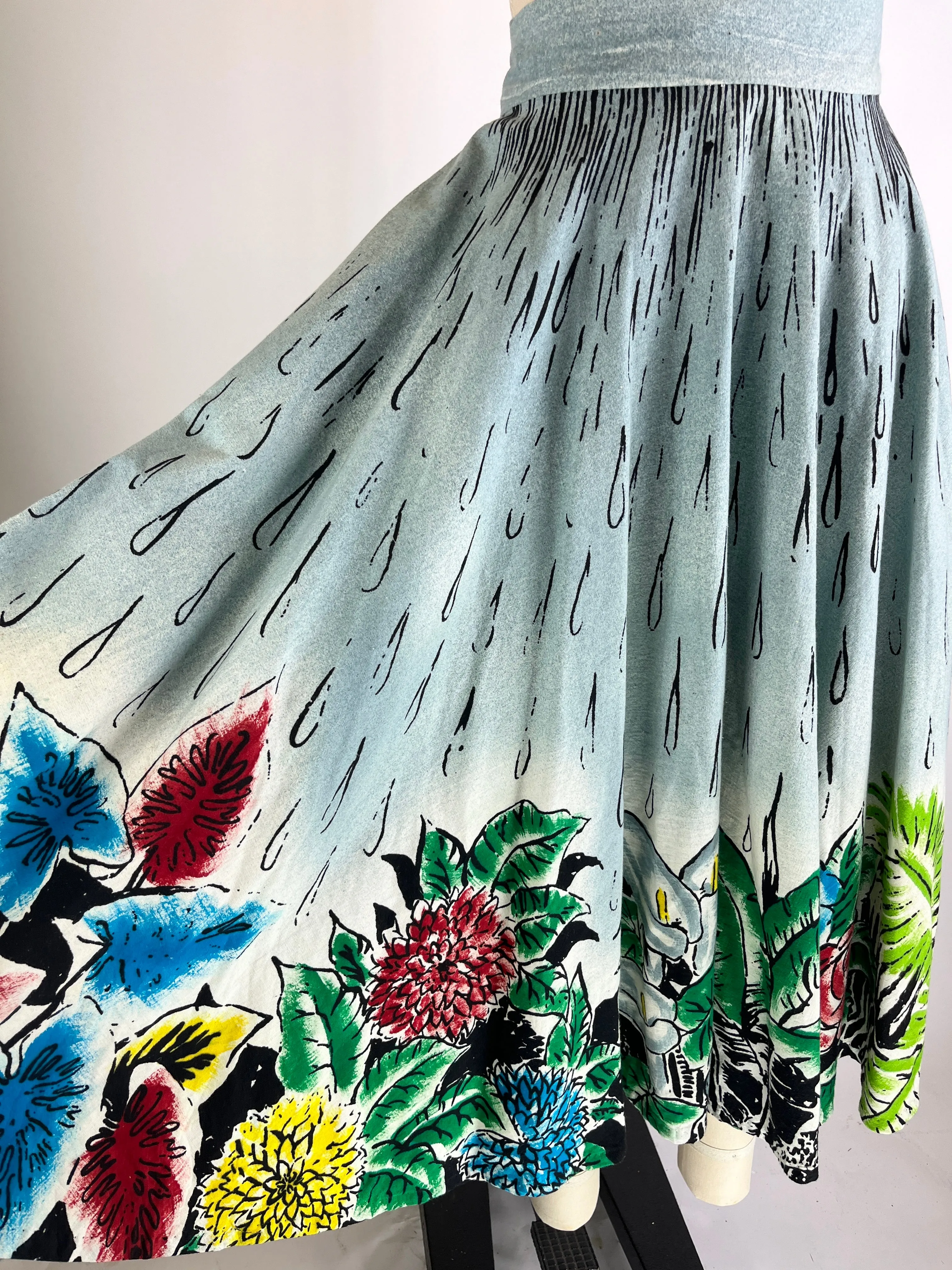 Hand Painted Skirt