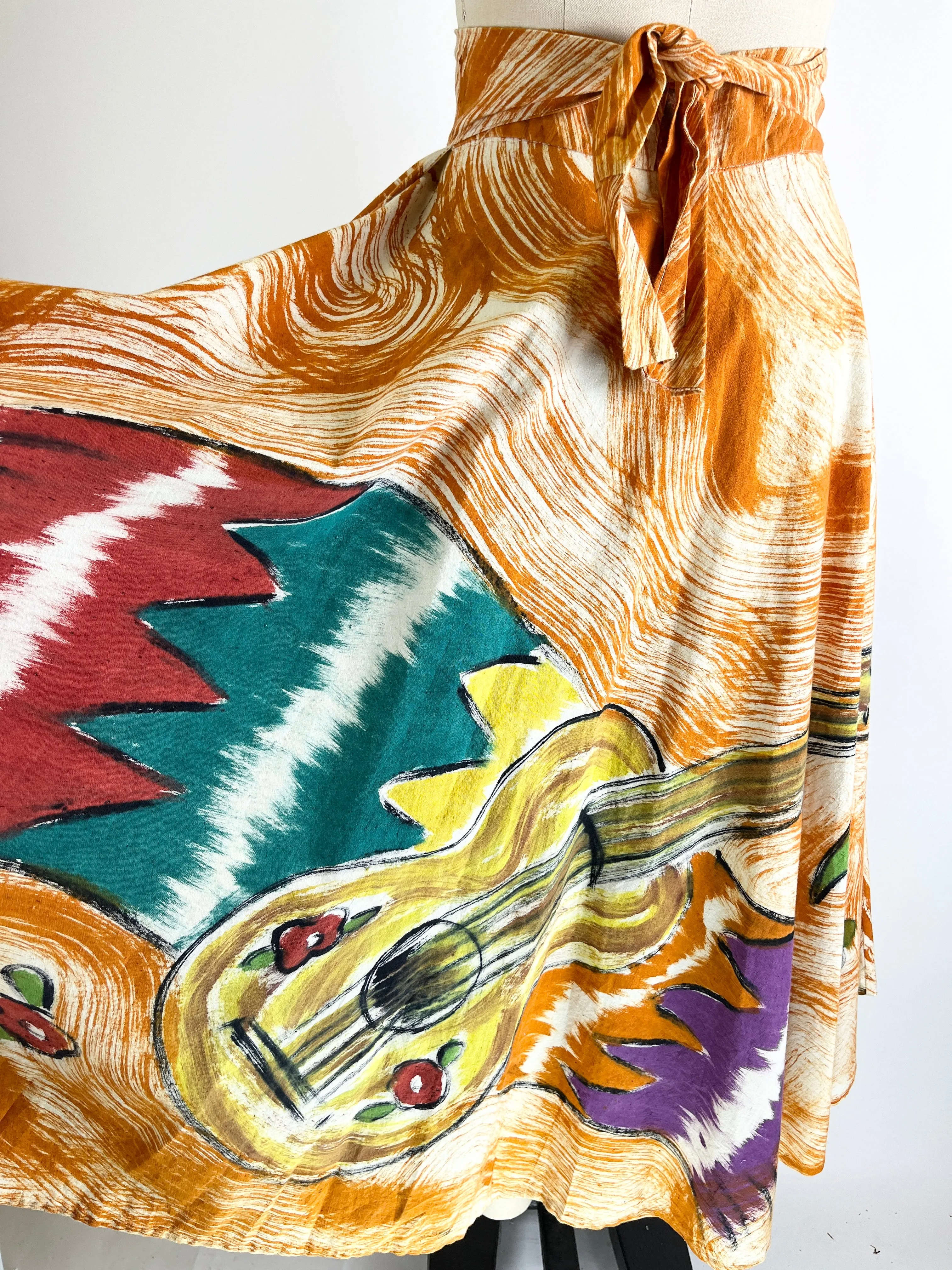 Hand Painted Skirt
