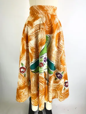 Hand Painted Skirt