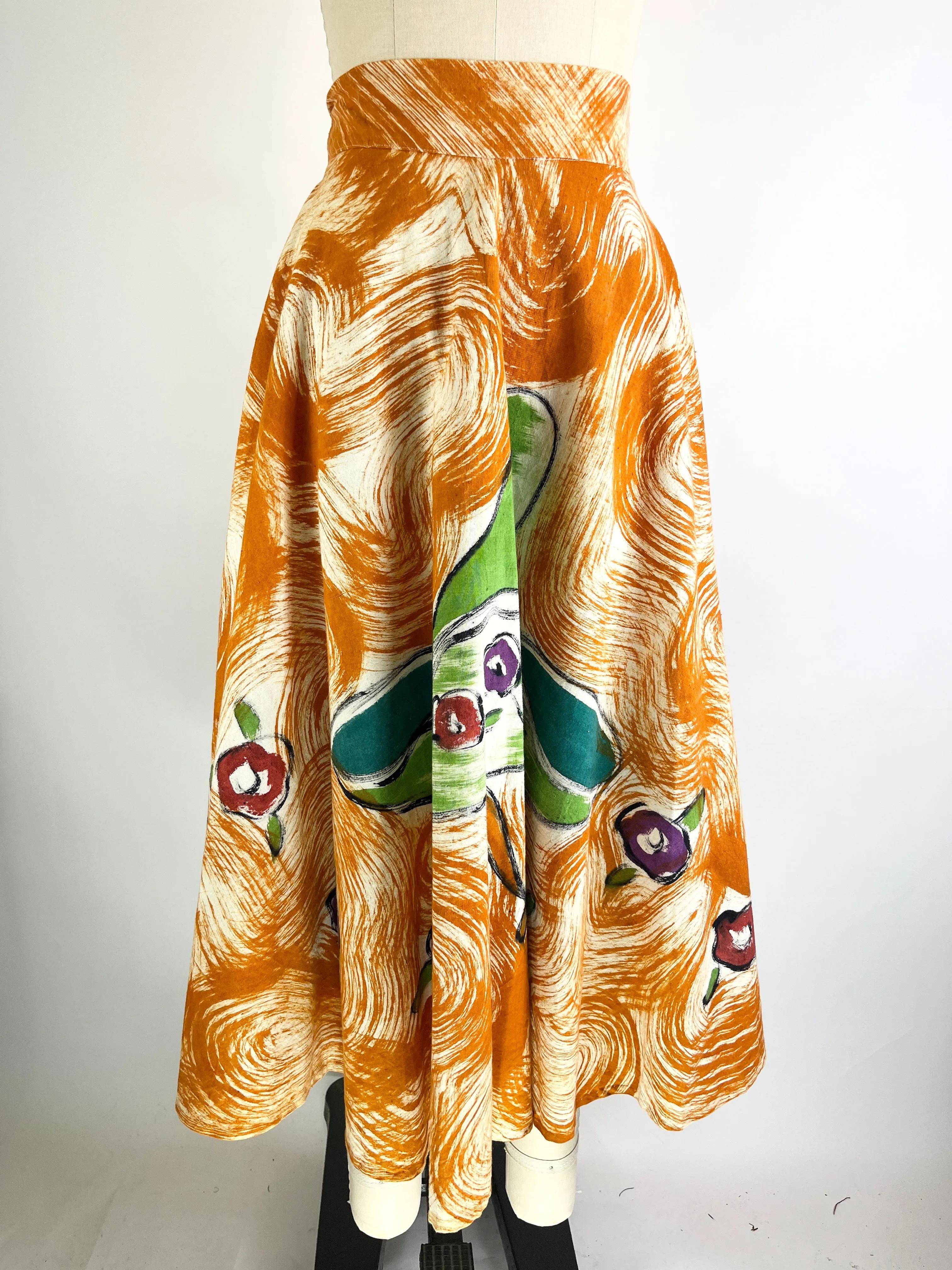 Hand Painted Skirt