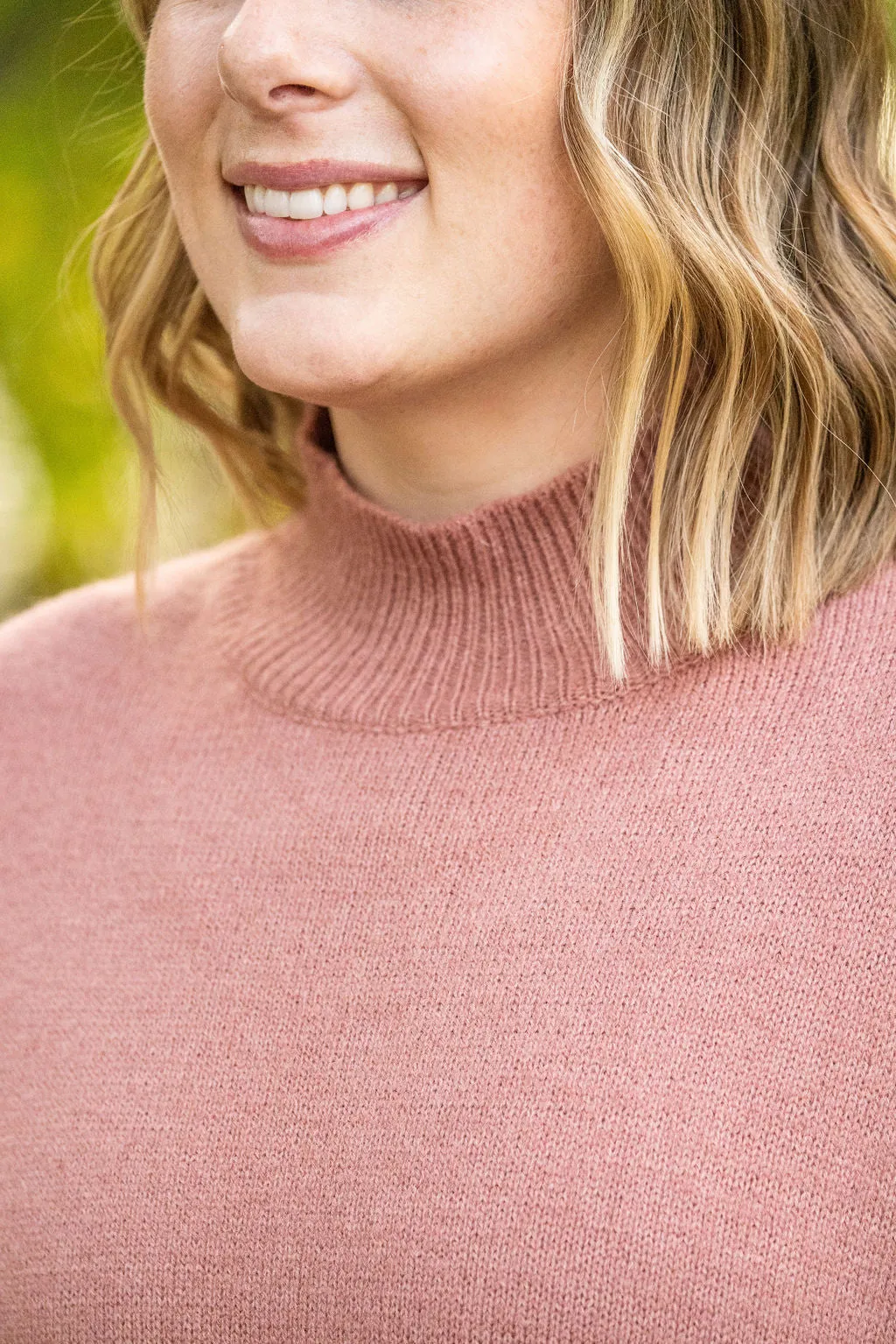 IN STOCK Molly Sweater - Mauve FINAL SALE
