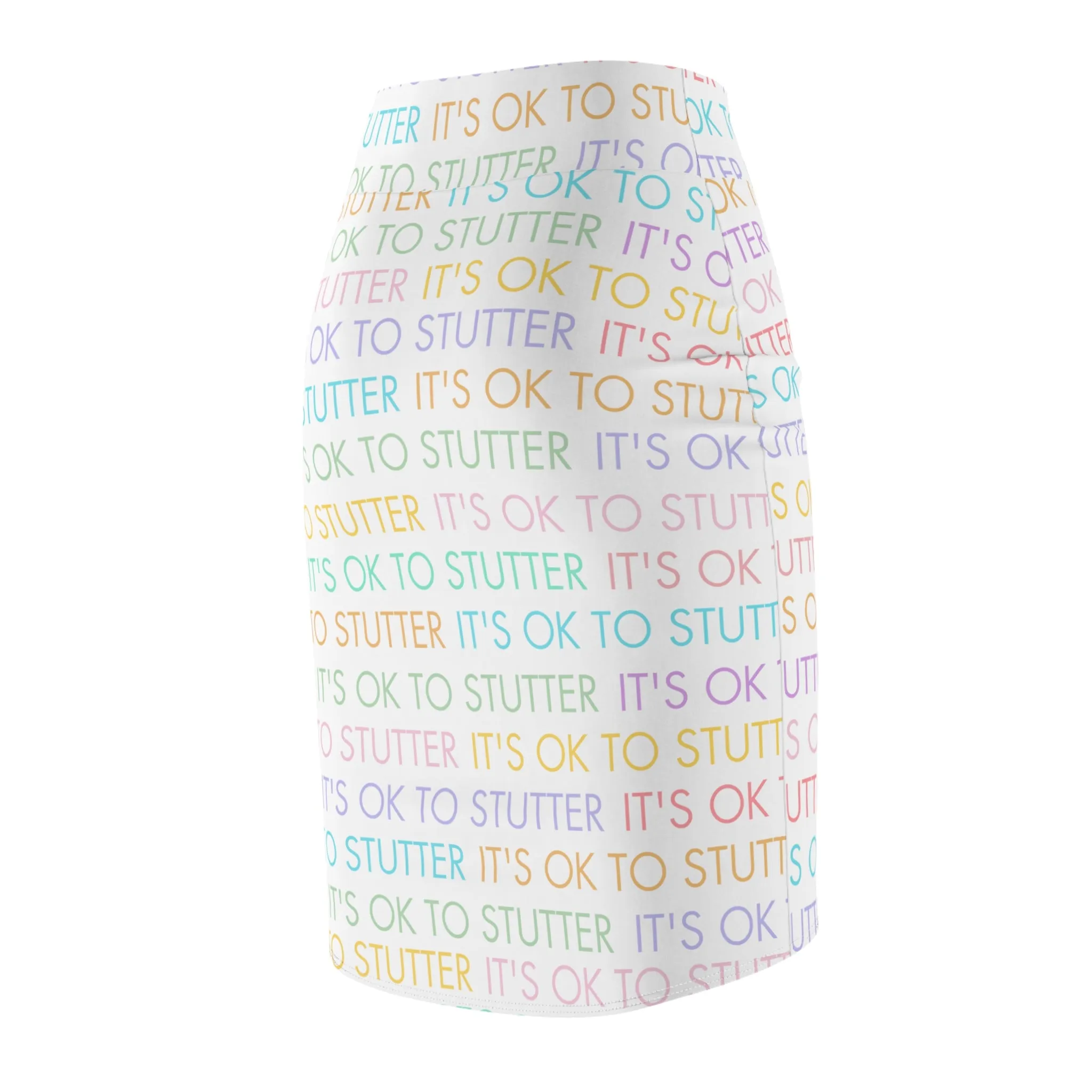 It's OK to Stutter Women's Pencil Skirt