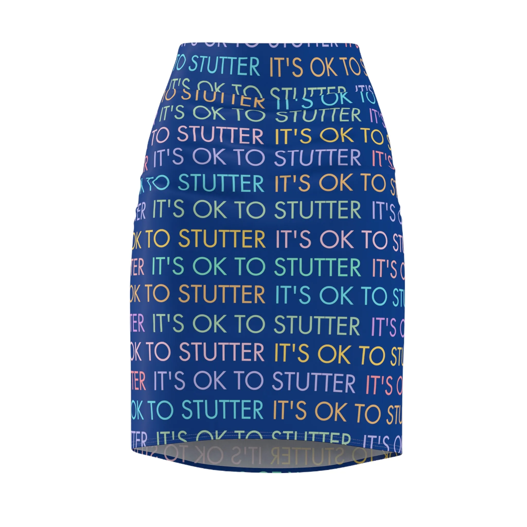 It's OK to Stutter Women's Pencil Skirt