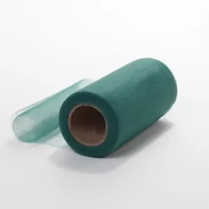 Jade Tulle Fabric
