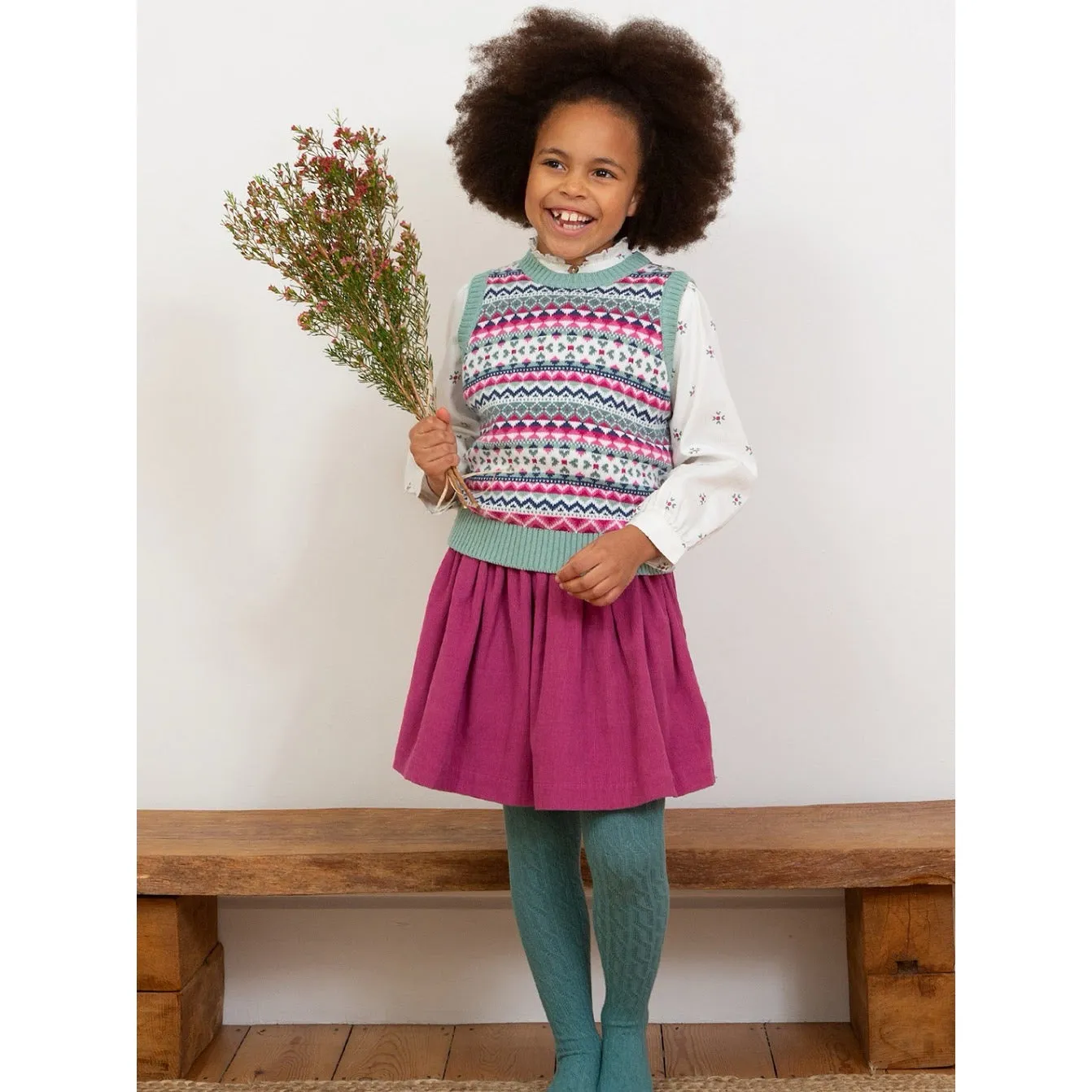 Kite Big Bloom Reversible Skirt 9037-Ogx
