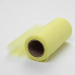 Lemon Yellow Tulle Fabric