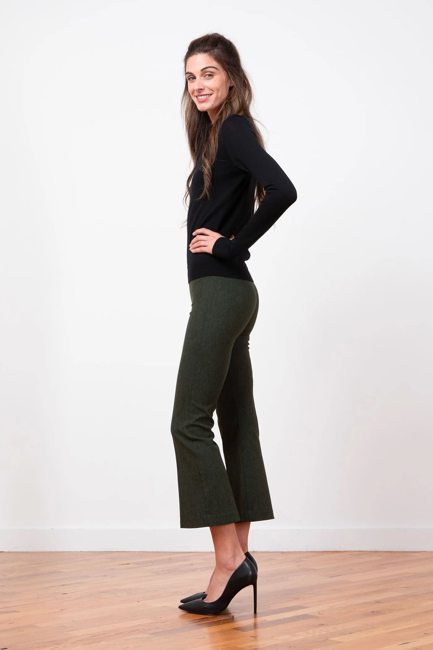 LEO Flannel Olive Green