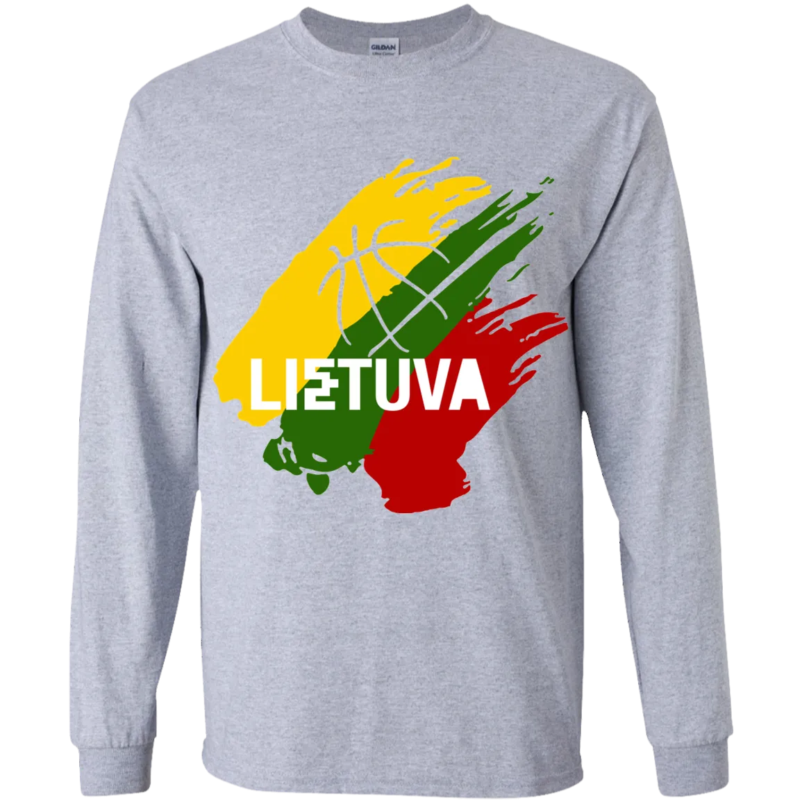 Lietuva BB - Boys Youth Classic Long Sleeve T-Shirt