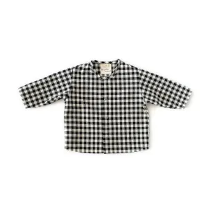 Longsleeve shirt - Gingham Black