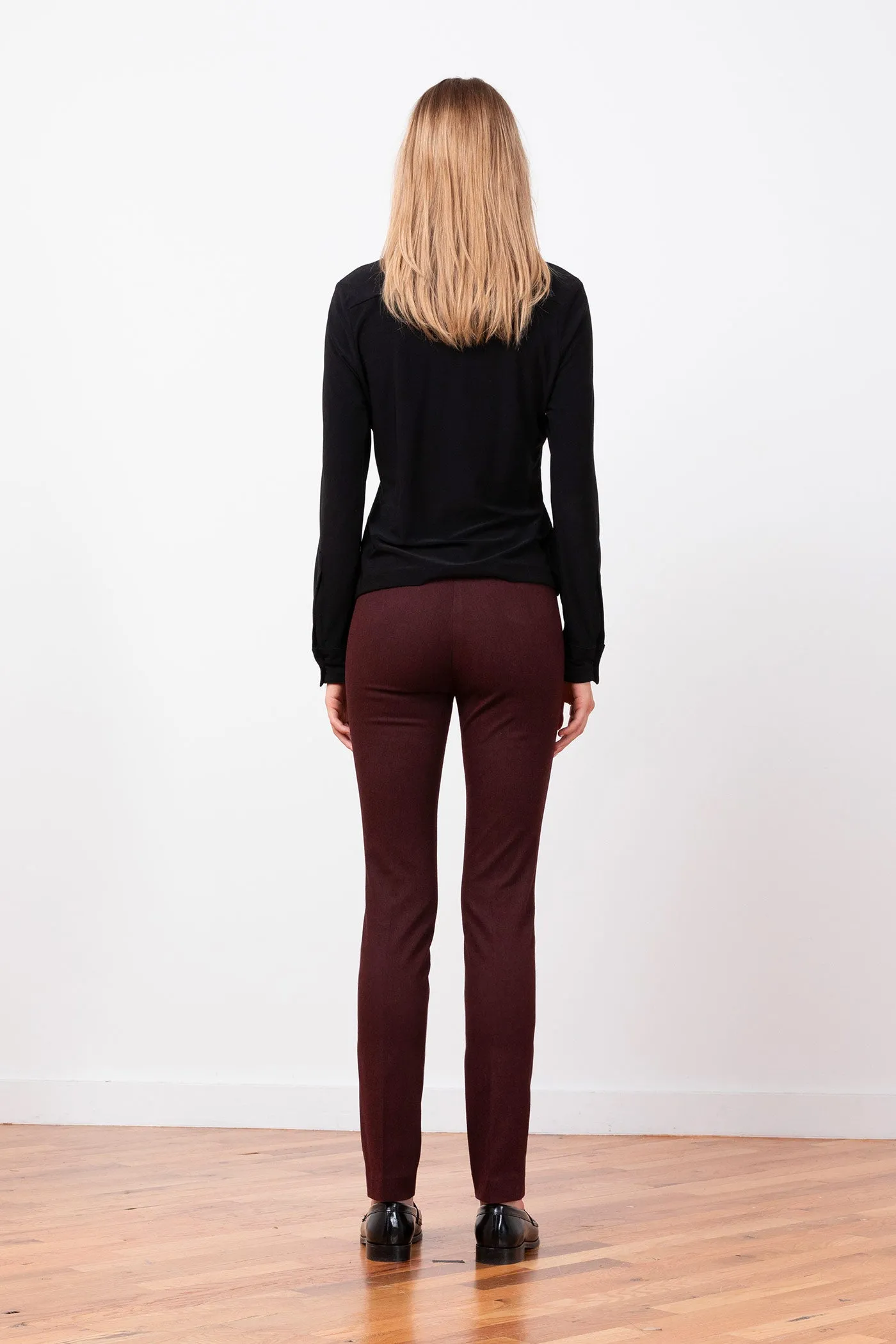 LOUIS Flannel Burgundy