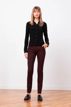 LOUIS Flannel Burgundy