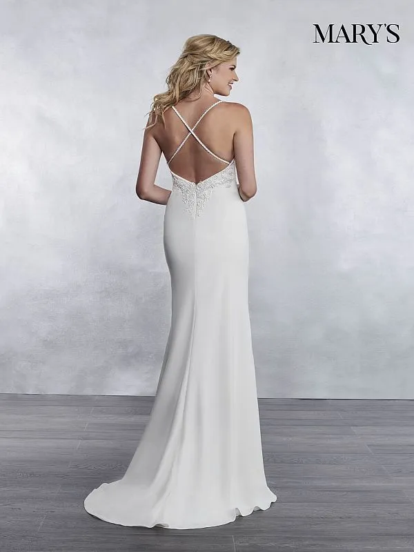 Mary's Bridal Size 18 MB1033 Ivory Informal