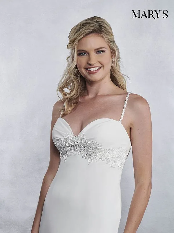 Mary's Bridal Size 18 MB1033 Ivory Informal