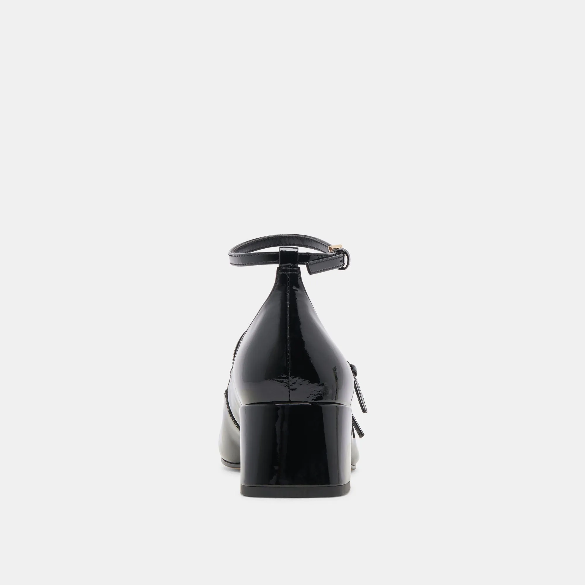 MEADOW HEELS MIDNIGHT PATENT LEATHER - re:vita