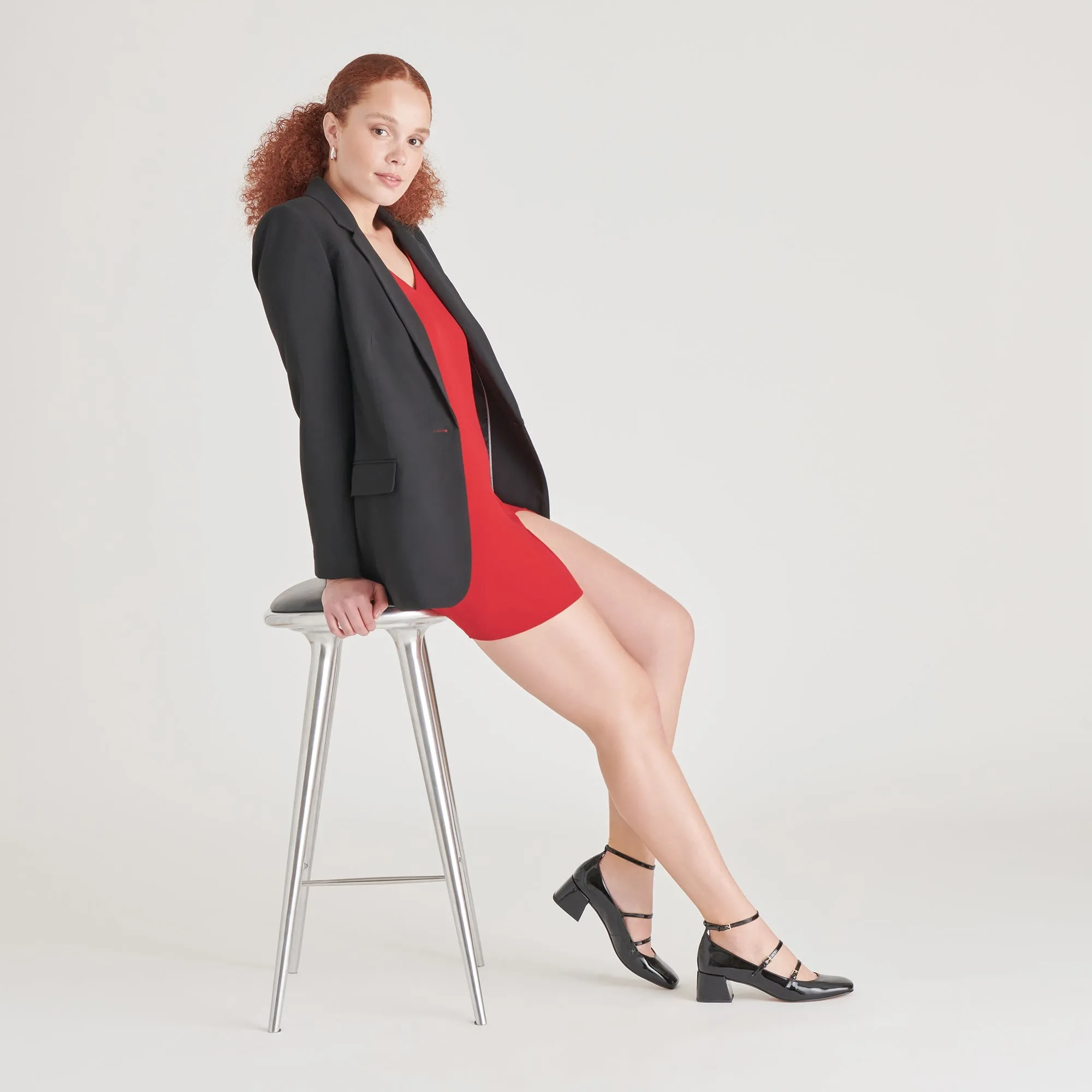 MEADOW HEELS MIDNIGHT PATENT LEATHER - re:vita