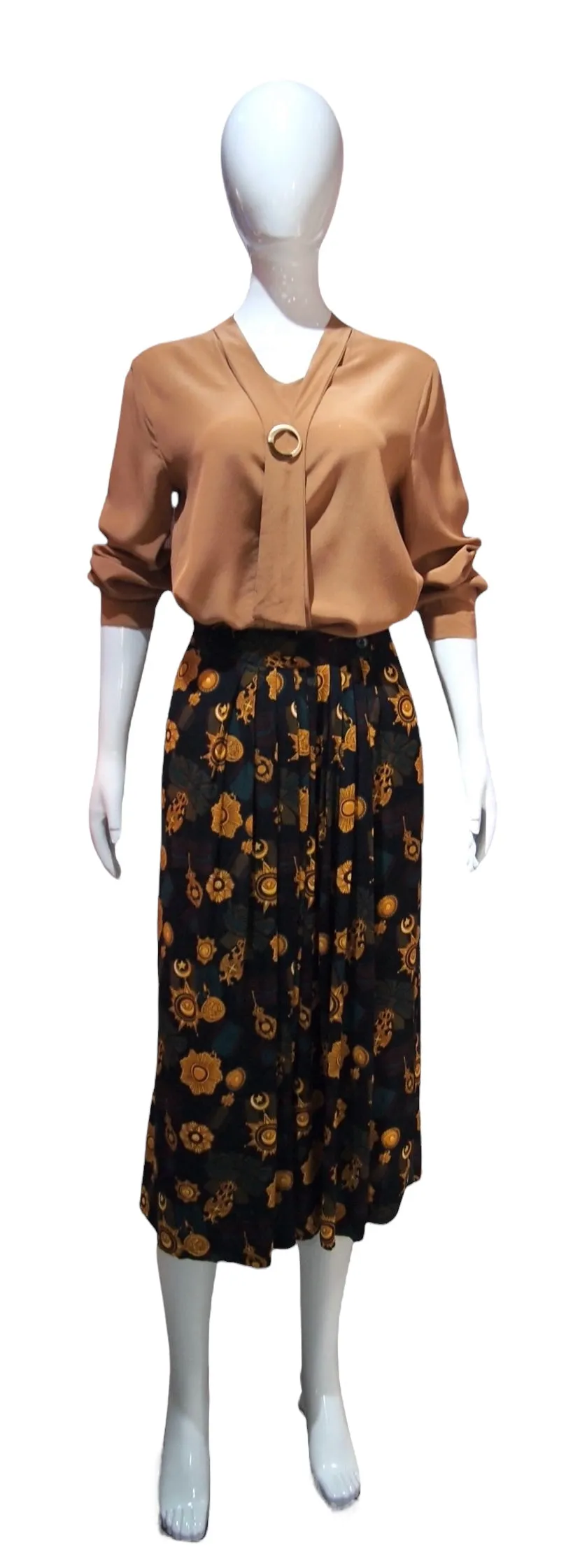 Medallistic - Cool Vintage Flare Skirt