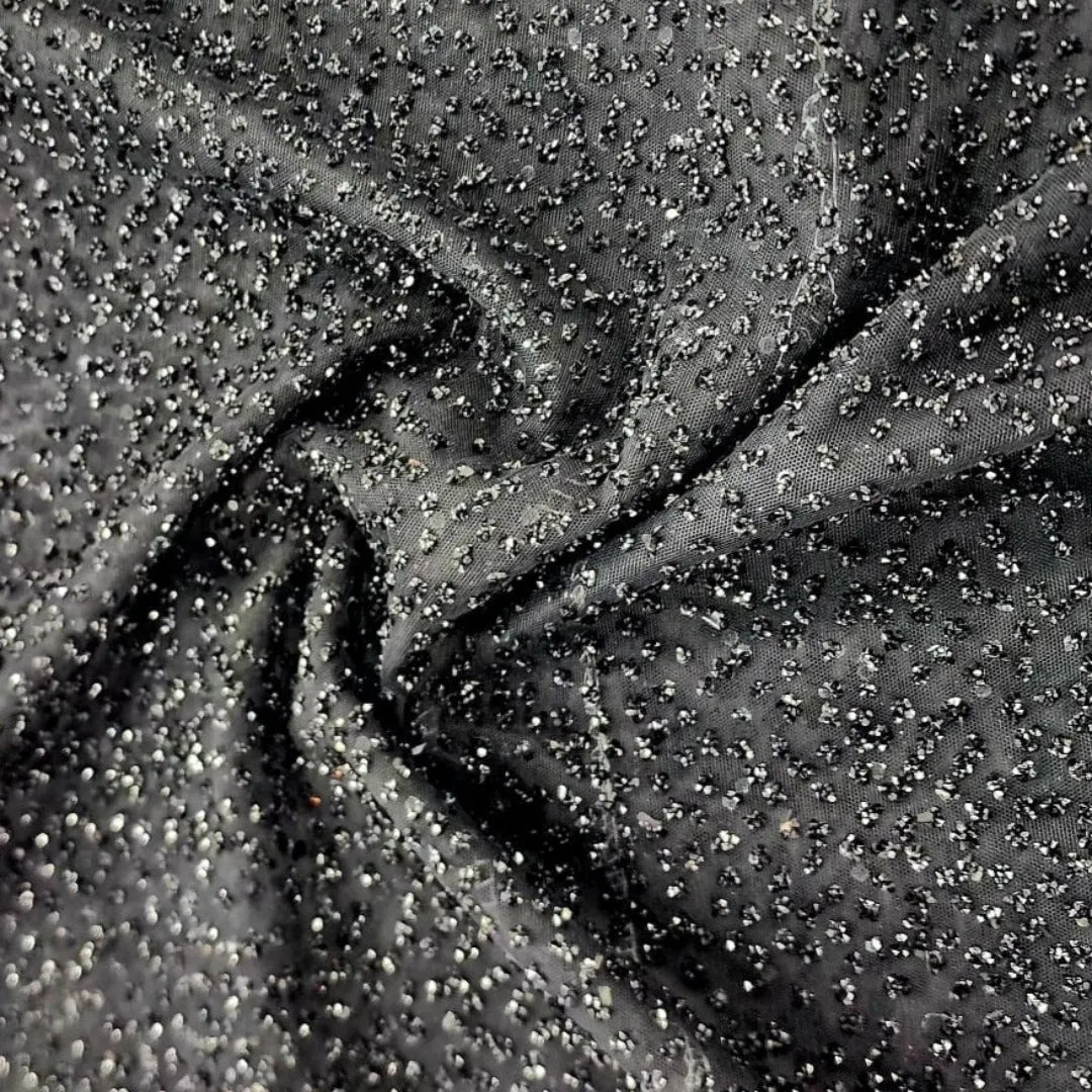 Mesh With Glitter Stones 5014